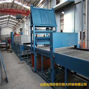 1350KVA甩丝型纤维毯生产线