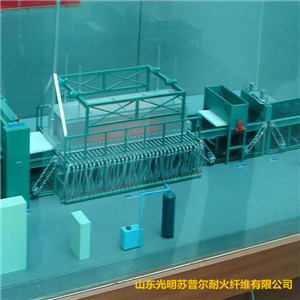 喷吹型陶瓷纤维毯生产线