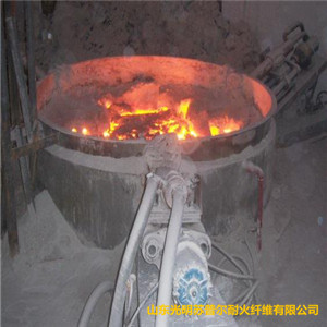 陶瓷纤维毯喷甩两用生产线